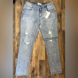 Women’s NWT EVIDNT Los Angeles Verona Skinny Ankle Jeans size 28